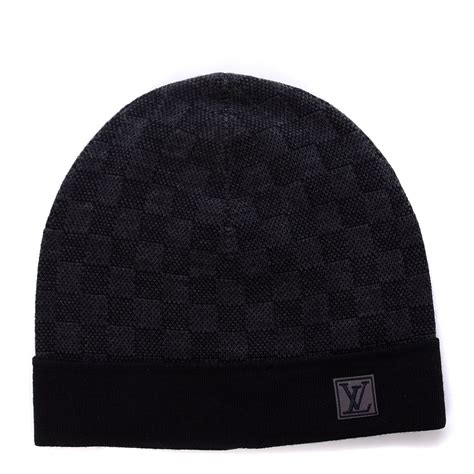 Louis Vuitton Petit Damier (One Size) Unisex Hat NM Graphite.